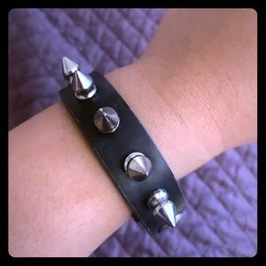 Spike bracelet punk goth